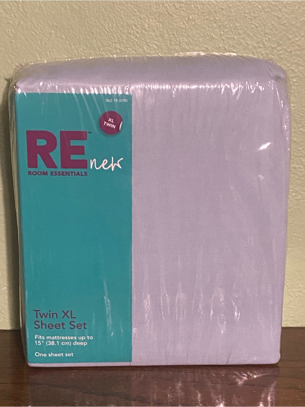 Room Essentials Twin XL Lavender Sheet Set